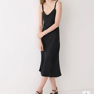 J Crew Gwyneth V-Neck Slip Dress